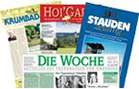 Krumbader Bote, Hoi Garta, Stauden Zeitung, Die Woche